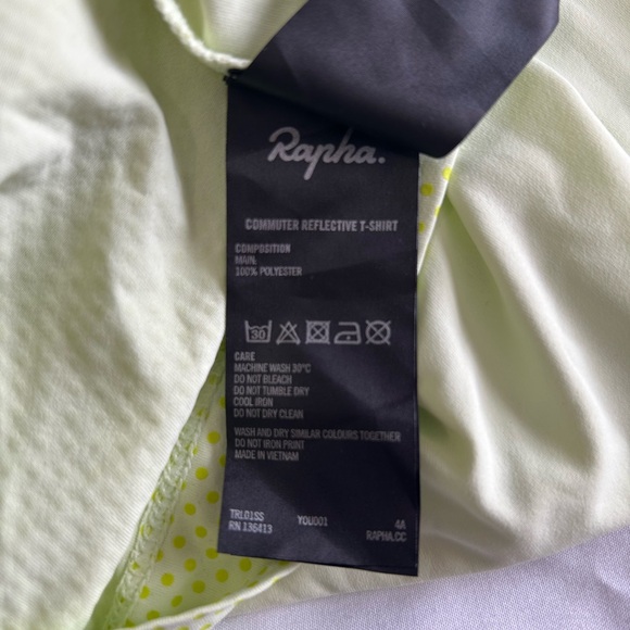 Rapha Commuter Reflective Short Sleeve Cycling Tee - Picture 6 of 8